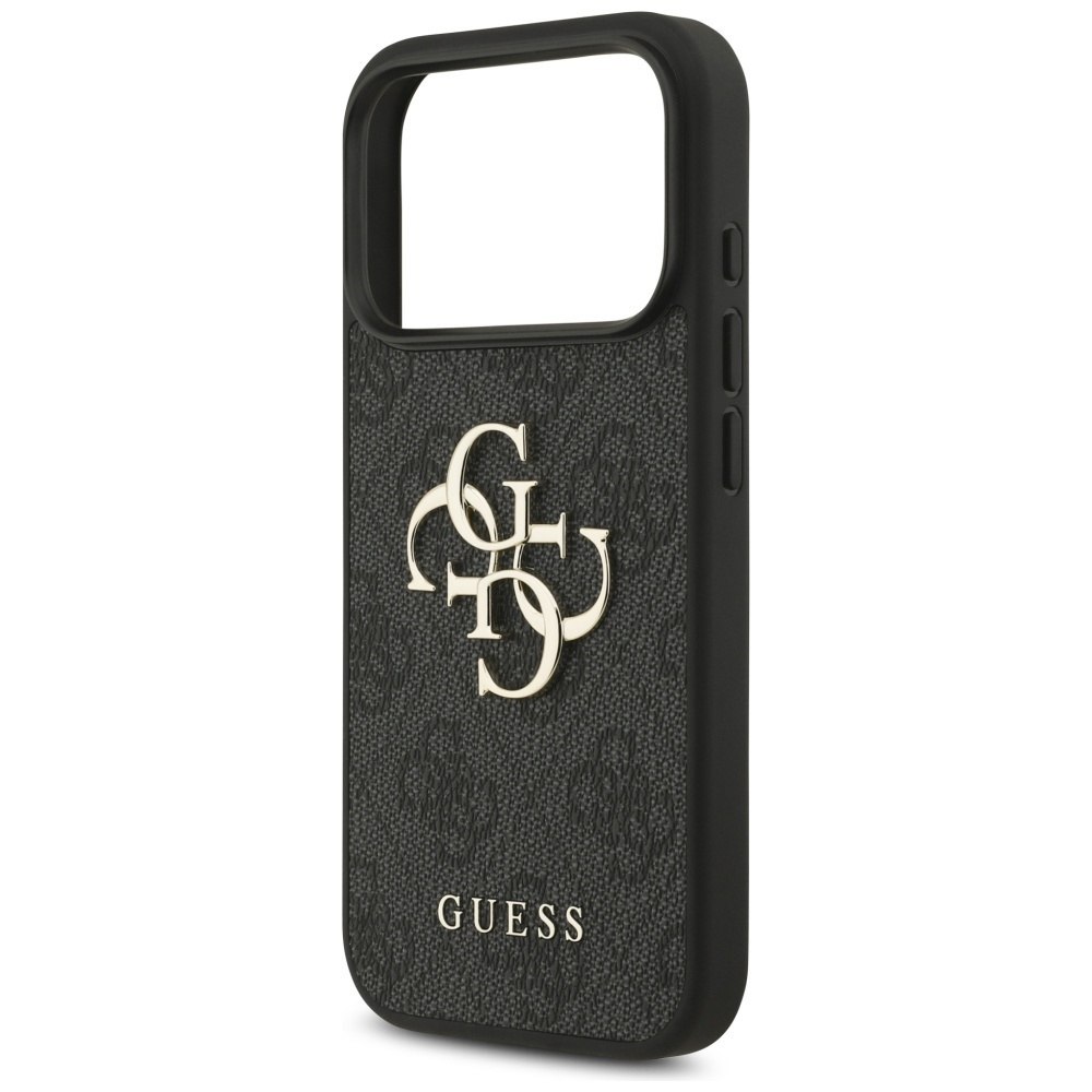 Etui Guess 4G Strap 4G Classic Logo do iPhone 17 Pro czarny